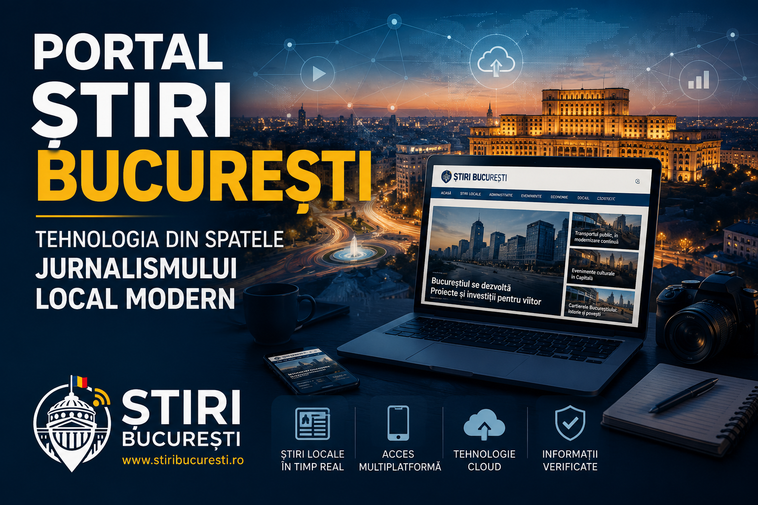 Portal Știri București – Tehnologia din Spatele Jurnalismului Local Modern