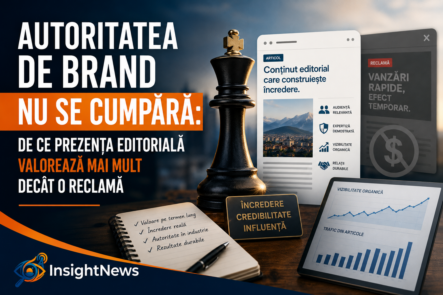 Autoritatea de brand nu se cumpără: de ce prezența editorială valorează mai mult decât o reclamă
